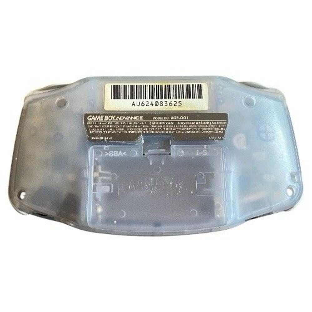 Nintendo Game Boy Advance Console System Clear Glacier 6 Games as is for parts - Picture 4 of 4